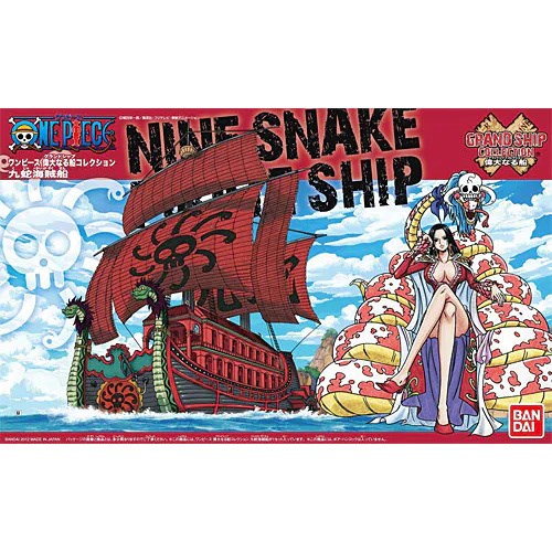 BANDAI One Piece Grand Ship Coll.- Nine Snake Pirate Ship