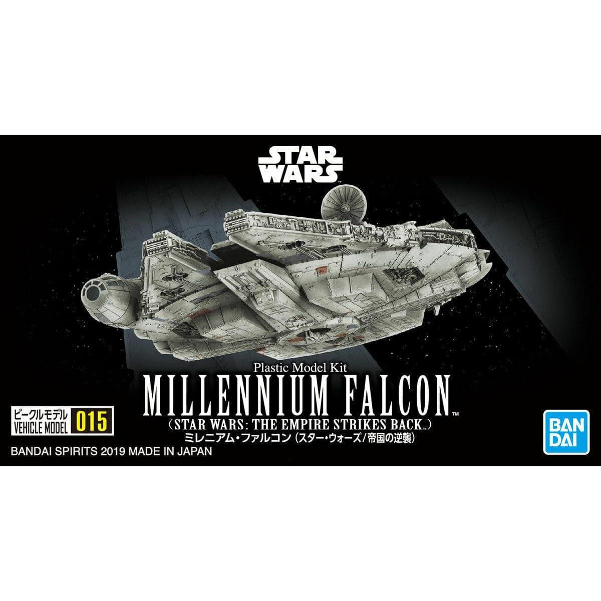 BANDAI Vehicle Model 015 Millennium Falcon