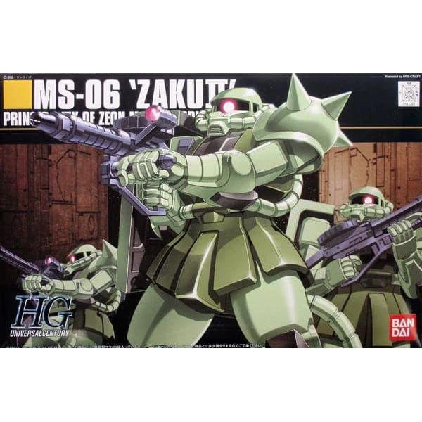 BANDAI 1/144 HGUC Zaku II Mass Production Type