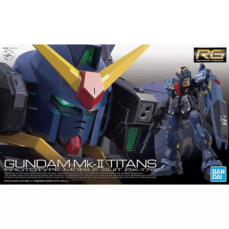 BANDAI 1/144 RG RX-178 Gundam Mk-II (Titans)
