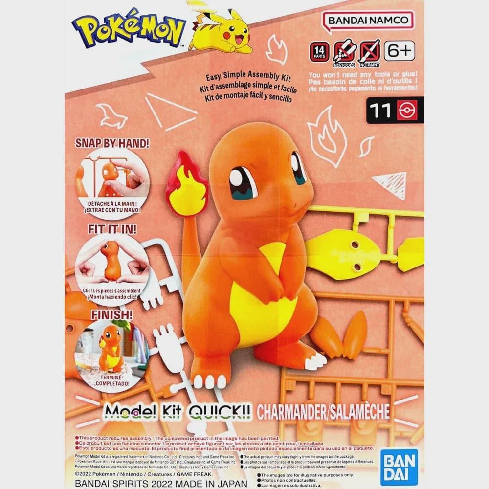 BANDAI Pokemon Model Kit Quick!! 11 Charmander