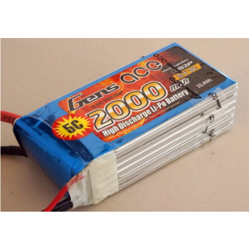 GENS ACE 2000mAh 5C 11.1V LiPo Battery (Traxxas)