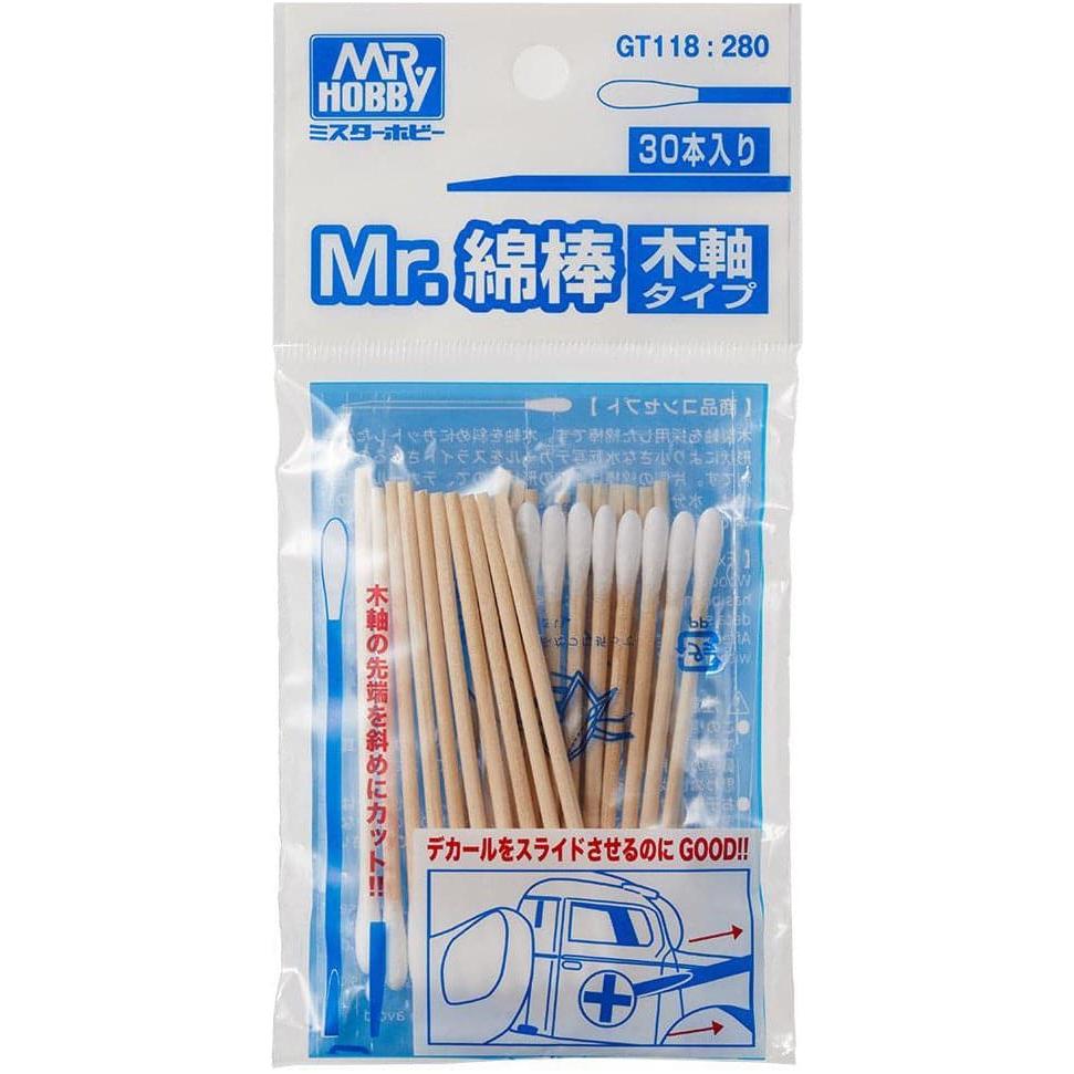 Mr Cotton Swab Diagonal End