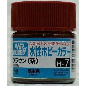 MR HOBBY Aqueous Gloss Brown - H007