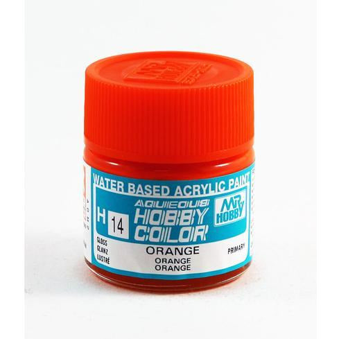 MR HOBBY Aqueous Gloss Orange - H014 - Alternative to X-6