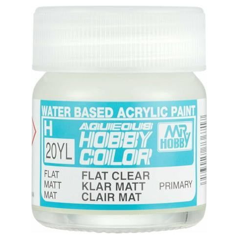 MR HOBBY Aqueous Flat Clear - H020