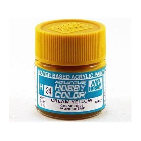 MR HOBBY Aqueous Gloss Cream Yellow - H034