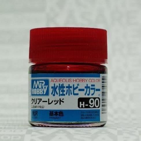 MR HOBBY Aqueous Gloss Clear Red - H090