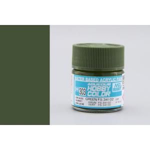 MR HOBBY Aqueous Semi-Gloss Green 34102 - H303