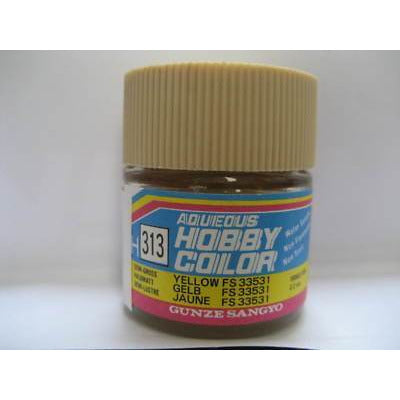 MR HOBBY Aqueous Semi-Gloss Yellow FS33531 - H313