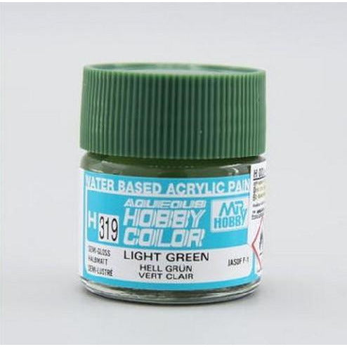 MR HOBBY Aqueous Semi-Gloss Light Green - H319