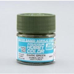 MR HOBBY Aqueous Semi-Gloss Dark Green - H320