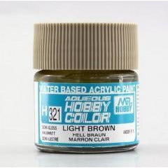 MR HOBBY Aqueous Semi-Gloss Light Brown - H321