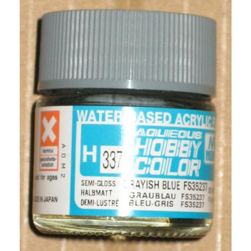 MR HOBBY Aqueous Semi-Gloss Greyish Blue - H337