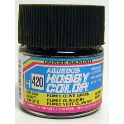 MR HOBBY Aqueous RLM 80 Olive Green - H420