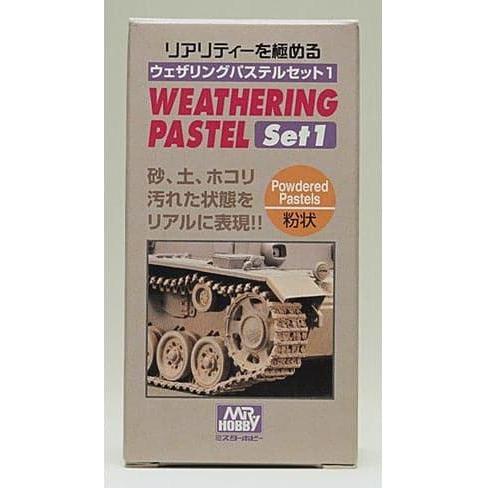 MR HOBBY Weathering Pastel Set 1 - PP101