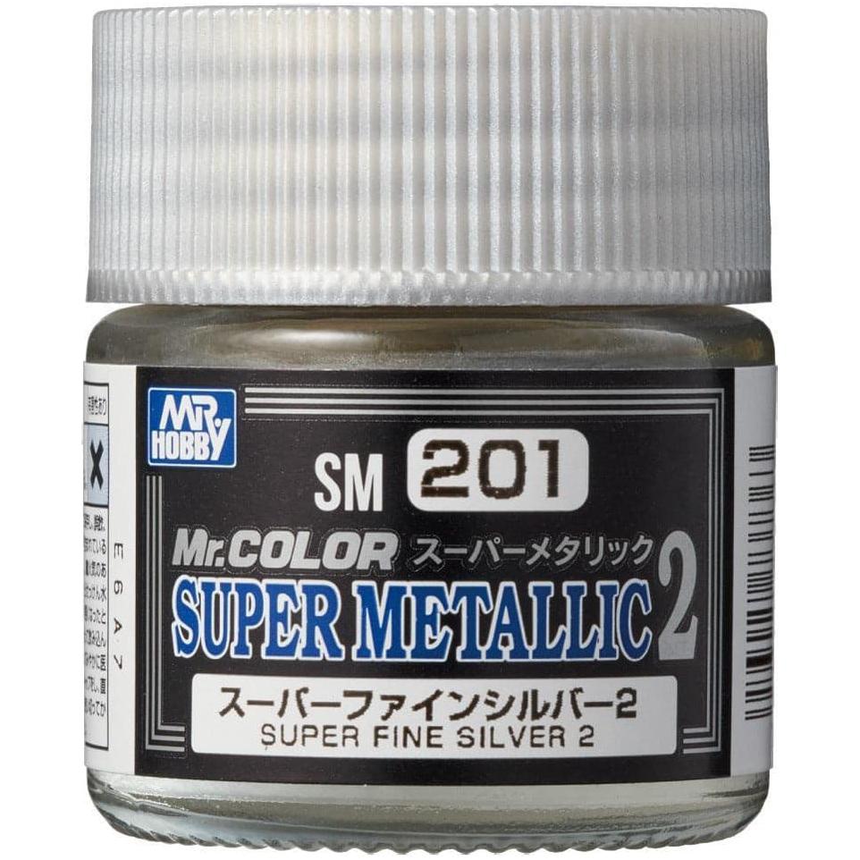 MR HOBBY Super Metallic Fine Silver