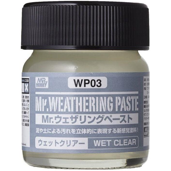 MR HOBBY Mr Weathering Paste Wet Clear 40ml