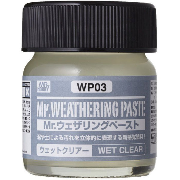 MR HOBBY Mr Weathering Paste Wet Clear 40ml