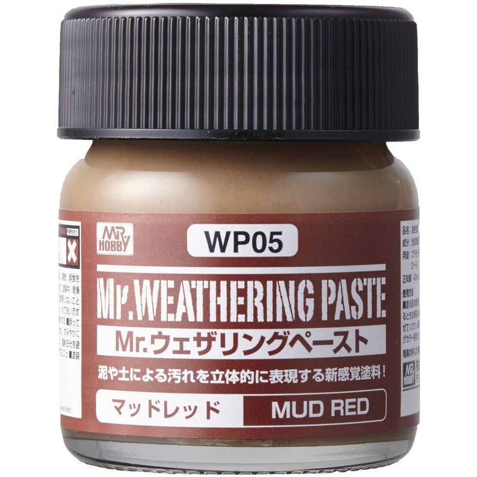 MR HOBBY Mr Weathering Paste Mud Red 40ml