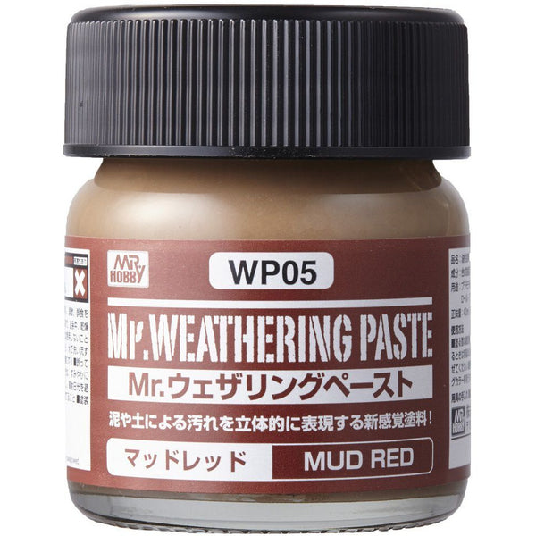 MR HOBBY Mr Weathering Paste Mud Red 40ml