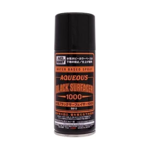 MR HOBBY Aqueous Black Surfacer 1000 Spray