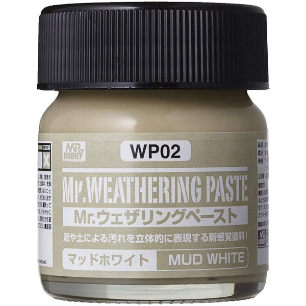 MR HOBBY Mr Weathering Paste Mud White 40ml