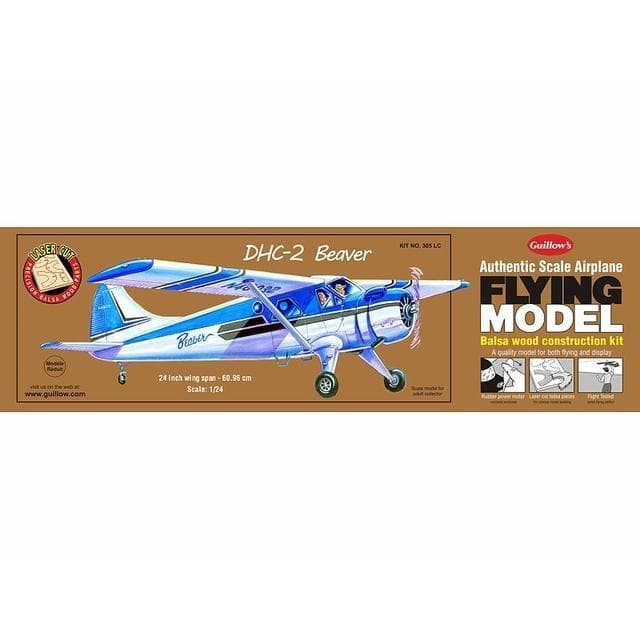 GUILLOWS 1/24 DHC-2 Beaver Model Kit