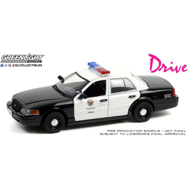 GREENLIGHT 1/24 Drive 2001 Ford Crown Victoria Police Inter