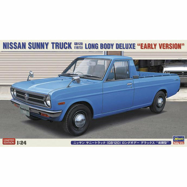 HASEGAWA NISSAN SUNNY TRUCK (GB120) 
LONG BODY DELUXE "EARLY VERSION"