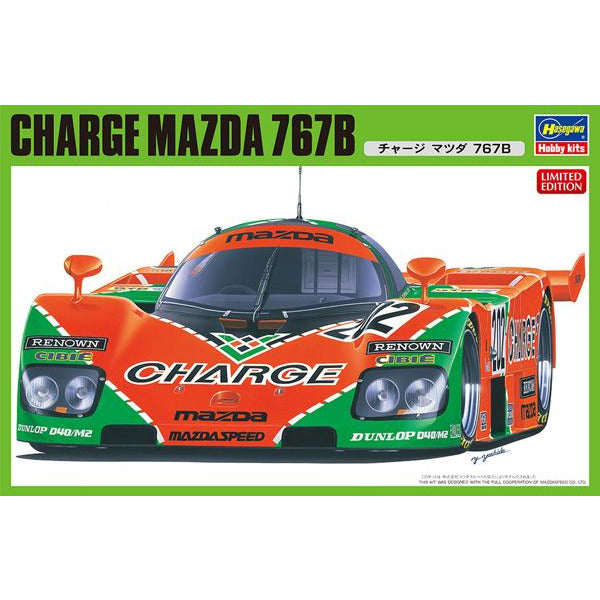 HASEGAWA 1/24 Charge Mazda 767B