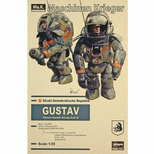 Hasegawa 1/35 P.K.A. Ausf. G GUSTAV (Two kits in the box) (