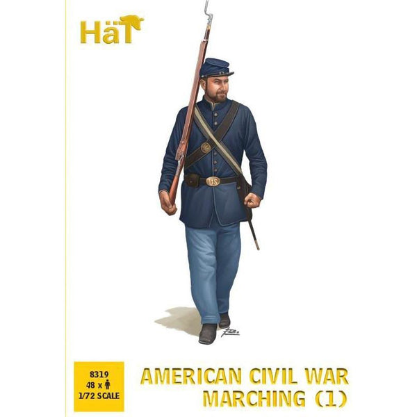 HAT 1/72 American Civil War Marching (1)