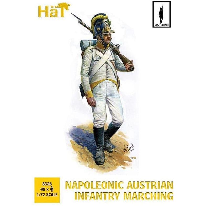 HAT 1/72 Napoleonic Austrian Infantry Marching