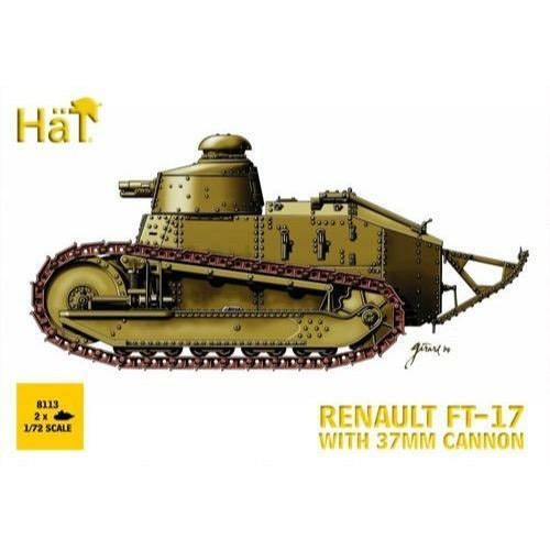 HAT 1/72 FT-17 Renault Tank with 37mm Cannon