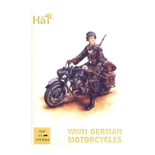 HAT 1/72 WWII German Motocycles
