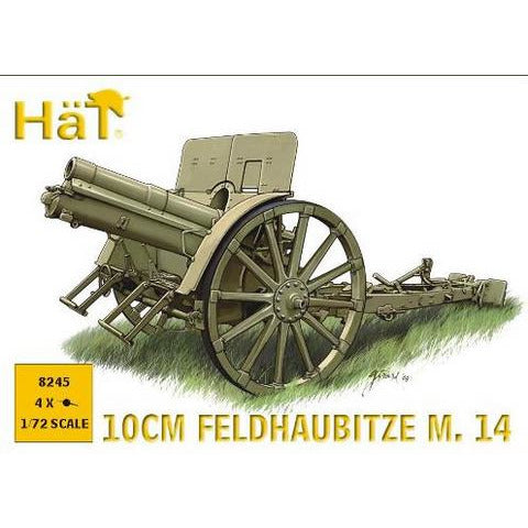 HAT 1/72 WWI Austrian 10cm Feldhaubitze M. 14 Gun