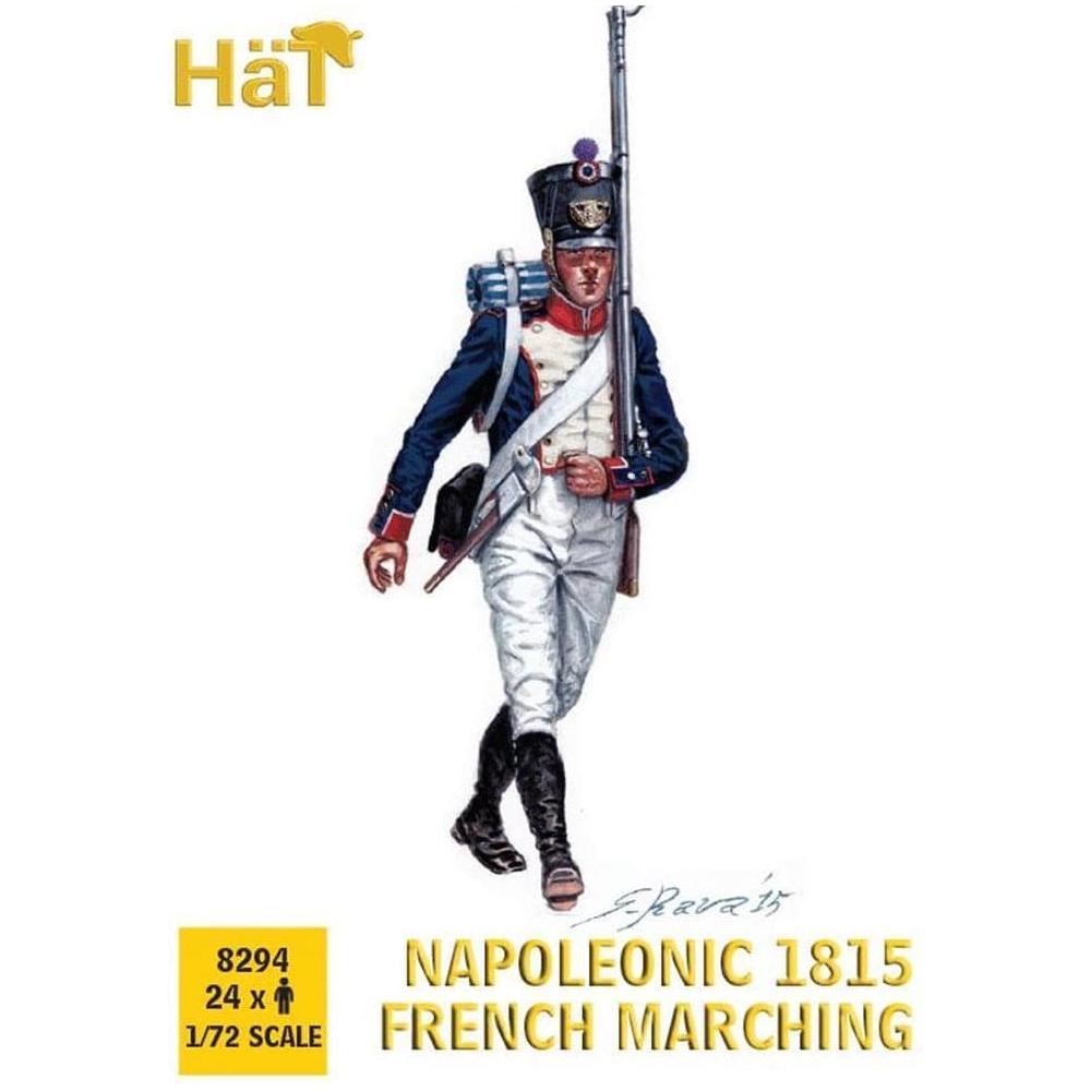 HAT 1/72 Napoleonic 1815 French Line Infantry Marching