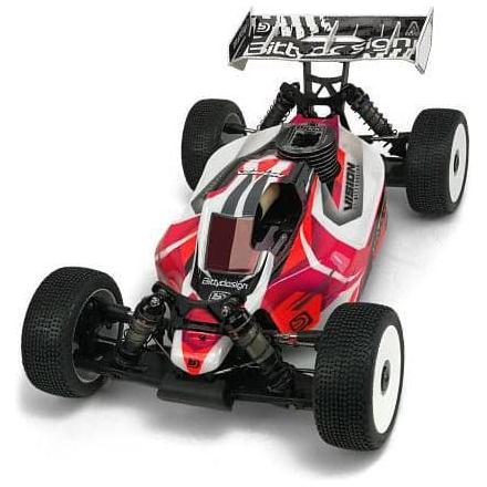 BITTYDESIGN Vision Clear 1/8 Buggy Body HB D819RS Pre-Cut