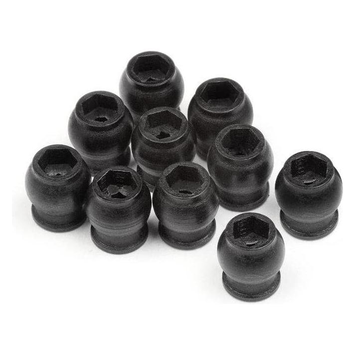 (Clearance Item) HB RACING Ball Hex Nut 5.8mm (10Pcs)