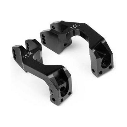 (Clearance Item) HB RACING Caster Block Set (15 Deg)
