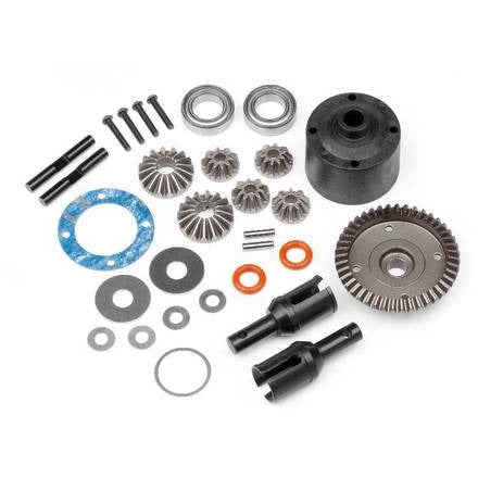 (Clearance Item) HB RACING Front Gear Differential Set D418/D413