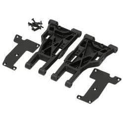 HB RACING Front Suspension Arm Set (Hard)