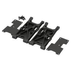 HB RACING Rear Suspension Arm Set (Hard)