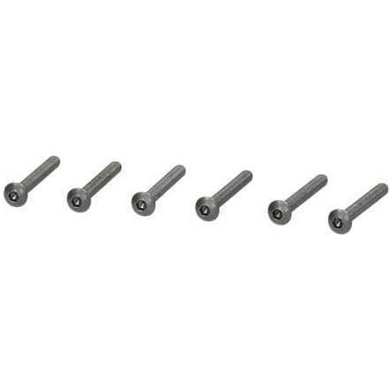 HB RACING Button Head Screw M3x25mm (6pcs)