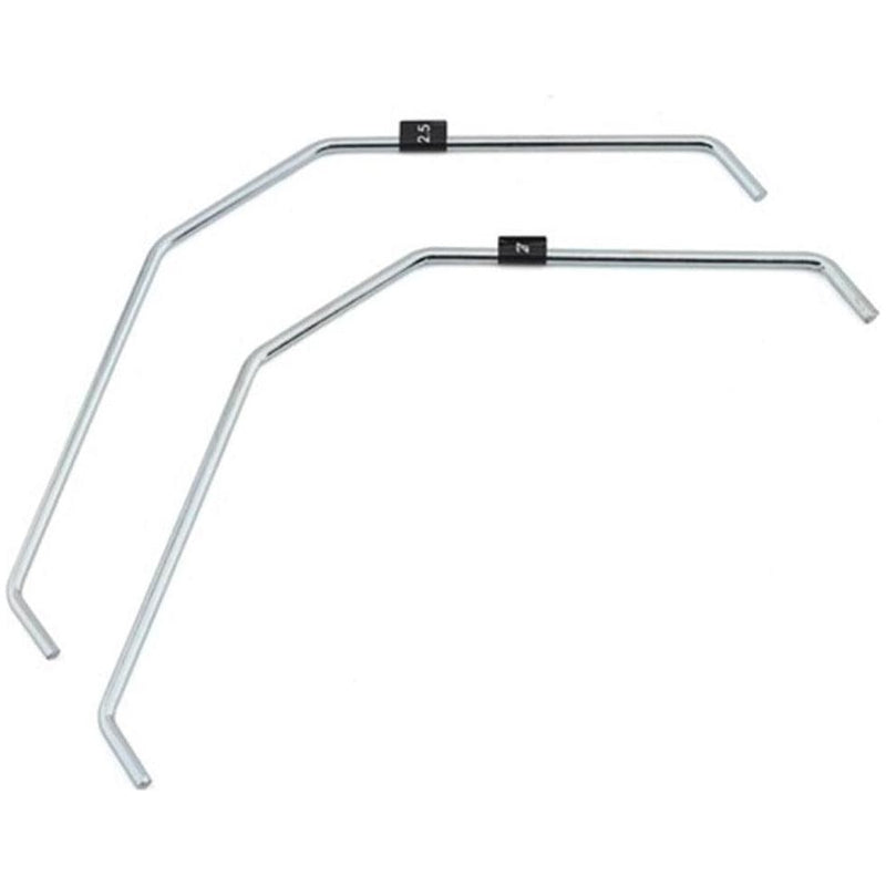 HB RACING Rear Sway Bar Set V2 (2.5, 2.7mm)