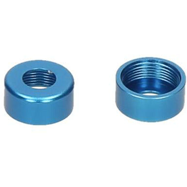HB RACING Cylinder Lower Cap (BlueE/2Pcs)