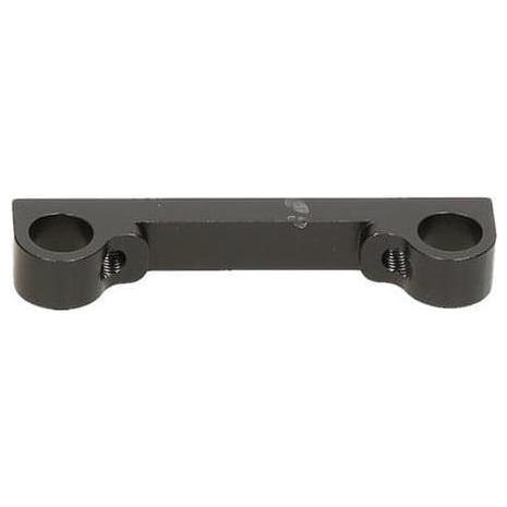 (Clearance Item) HB RACING Rear Suspension Block (Front Side/Aluminium/Black)