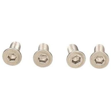 (Clearance Item) HB RACING Flat Hex Screw M4X10 Thinhead (4Pcs)