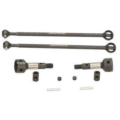 HB RACING Steel Universal Drive Shaft Set 6x76mm (2Pcs)